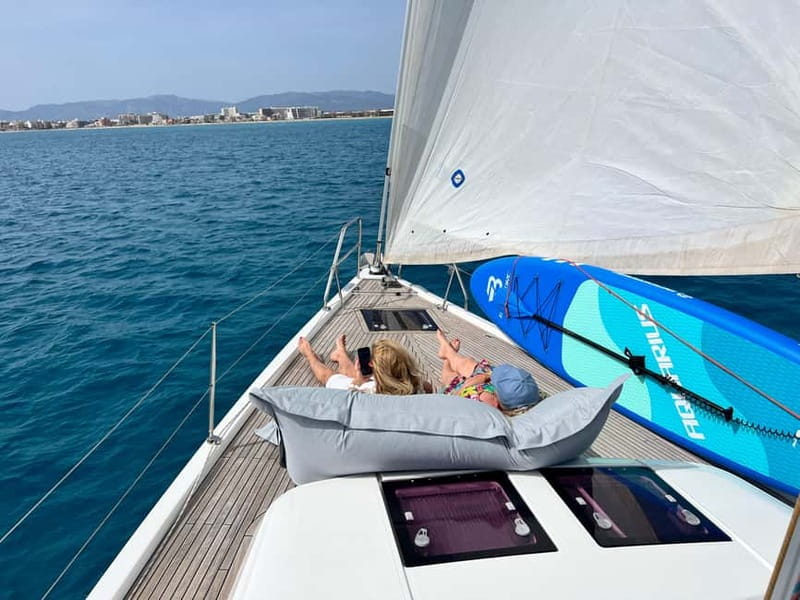 Palma de Mallorca: Sailing Tour with Drinks and Tapas - The one-hour anchorage for swimming and snorkeling