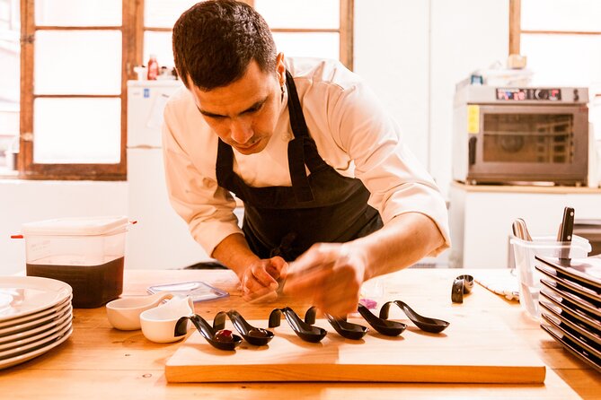Pintxos Preparation Workshop with Lunch in Bilbao - Meeting chef Gustavo Alba at Goienkale 3