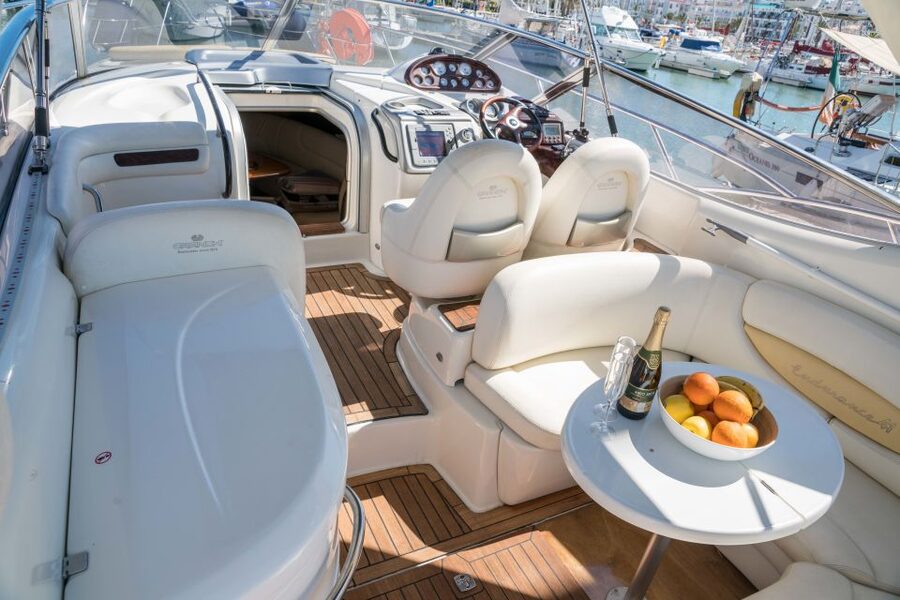 ponta da piedade 2h luxury charter with drinks and tapas - Praia da Dona Ana from the sea