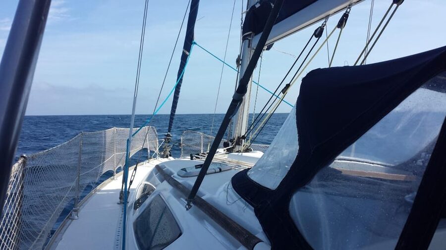 Puerto Rico: Sailing excursion with swim, drinks and tapas. - Leaving Puerto Rico for Gran Canaria’s southwest coast
