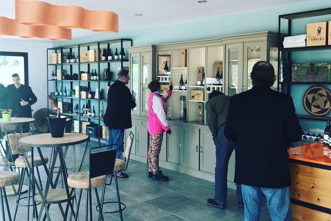 Ronda Private Wine Tour and Tapas from Marbella - Inside the barrel room