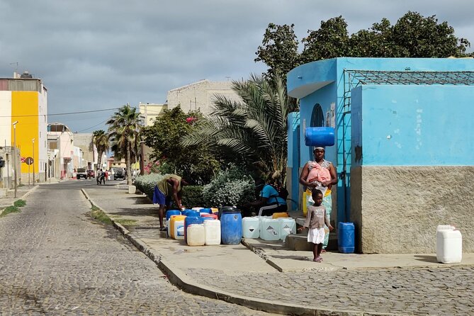Sal island: Private Santa Maria City Tour, Street Art and Tapas - Cape Verdean snacks at a local restaurant