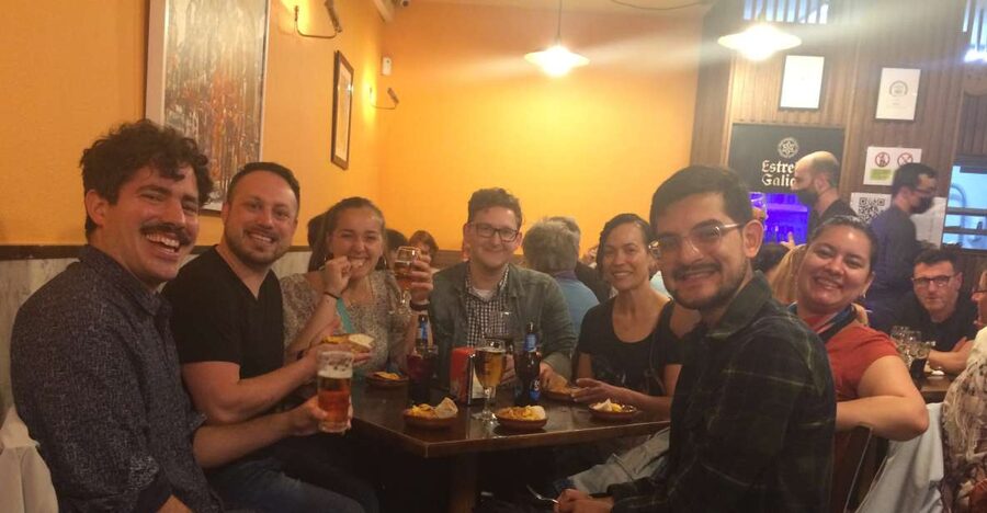 Santiago: Guided Foodie Tour with Drinks, Tapas & Live Music - Three local bars, three different stops