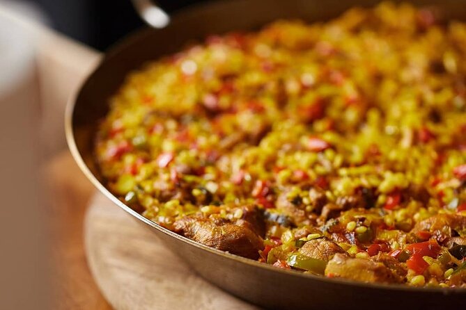 Seafood Paella Maestro with Tapas and Sangria - Starting with pan con tomate and local snacks