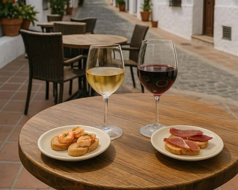 Self-Guided Wine & Tapas Walking Tour - Stop one: an easy first taste of the route