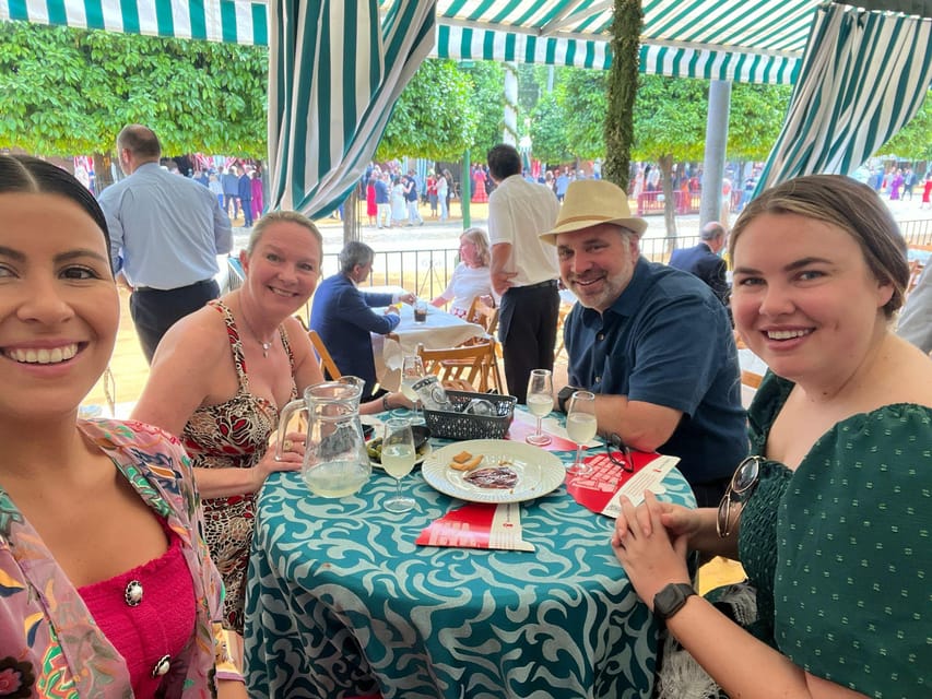 Seville: April Fair Guided Walking Tour with Tapas & Drinks - Price, timing, and the real value