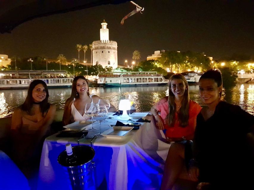 Seville: Exclusive River Boat Tour with Tapas - The value of $41 for one hour
