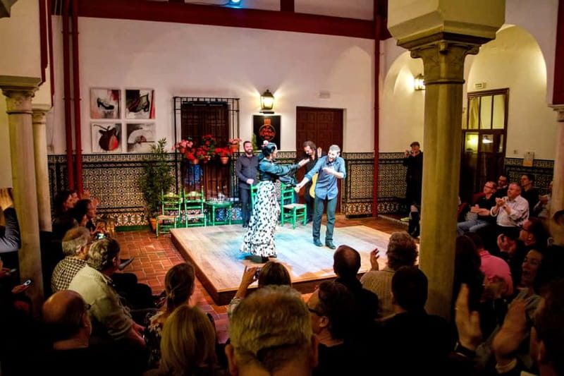 Seville: Tapas Walking Tour with Traditional Flamenco Show - First stop at Maestro Marcelino