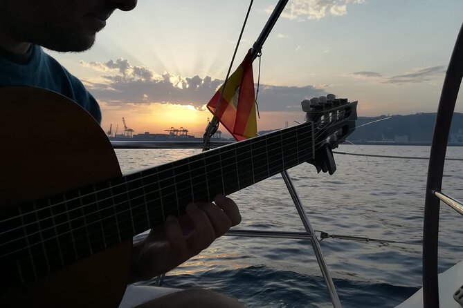 Sunset Sailing Experience w/ Live Spanish Guitar & Spanish Tapas - Calm water or a rough ride