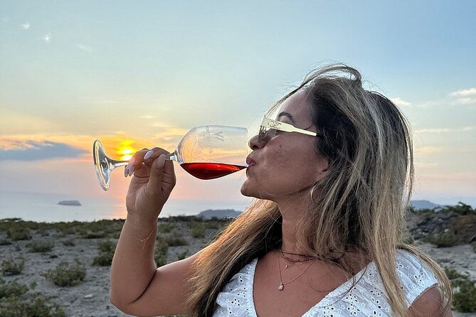 Sunset Santorini Wine Best views 2 Wineries and Tapas - Key points to know before booking