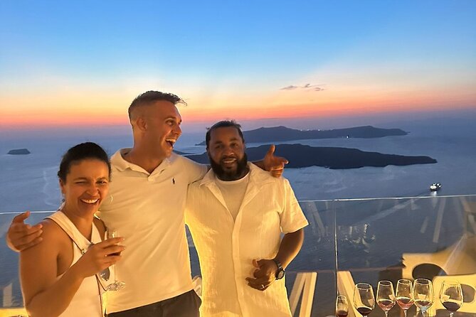 Sunset Santorini Wine Best views 2 Wineries and Tapas - Why ten wines can be useful, not excessive
