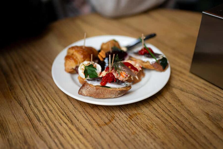 Tapas Food Tour with Dinner in Barcelona - El Born after 45 minutes of guided time