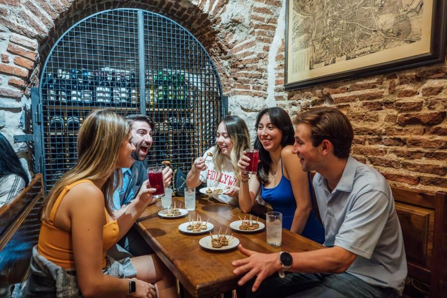 Tapas Food Tour with Dinner in Madrid - Wine, vermouth, and alcohol-free choices