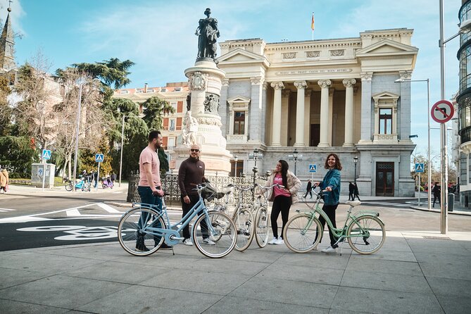 Tapas & Guided tour on a Vintage Bike through Madrid - Why a bike works so well in central Madrid