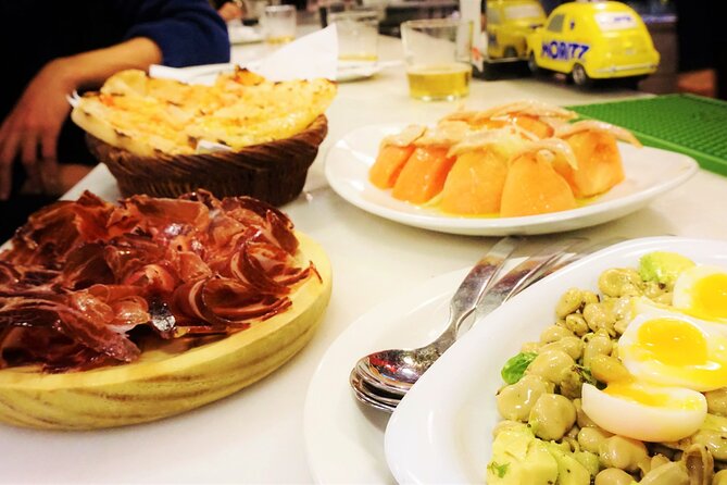 Tapas & Sidecar Motorcycle Barcelona Tour - Plaza de España and the return through Gran Via