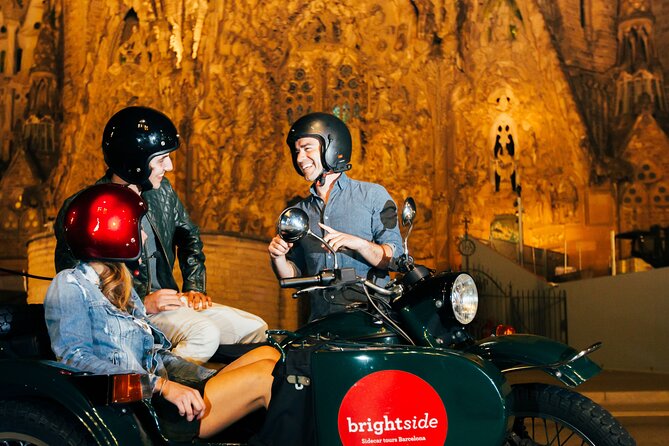 Tapas & Sidecar Motorcycle Barcelona Tour - Starting at 7:00 pm on Passeig de Gracia