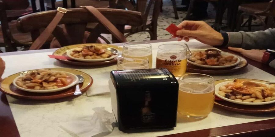 Tapas tasting with drinks at Santiago Old Town - Pimientos de Padrón: The Vegetable Course with a Small Surprise