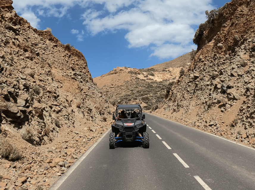 Tenerife: Volcano Teide Buggy Tour with Wine Tasting & Tapas - Wine, Canarian potatoes, and goat cheese