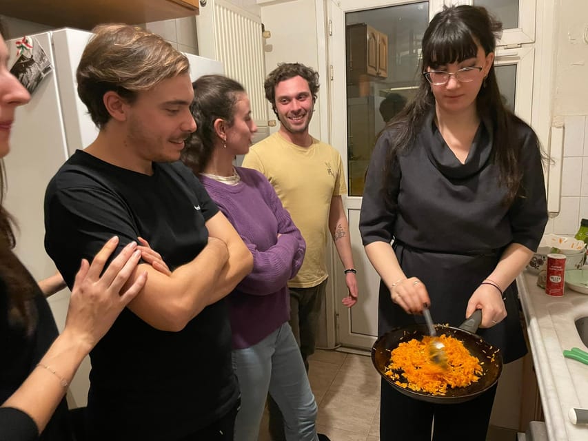 Turkish Tapas - Meze Cooking for Beginners in Istanbul - From chopping board to shared table