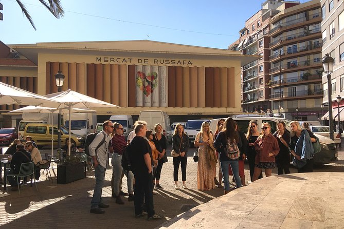 Vegetable Paella cooking class, tapas and Ruzafa market visit - Meeting the group at San Valero Parish